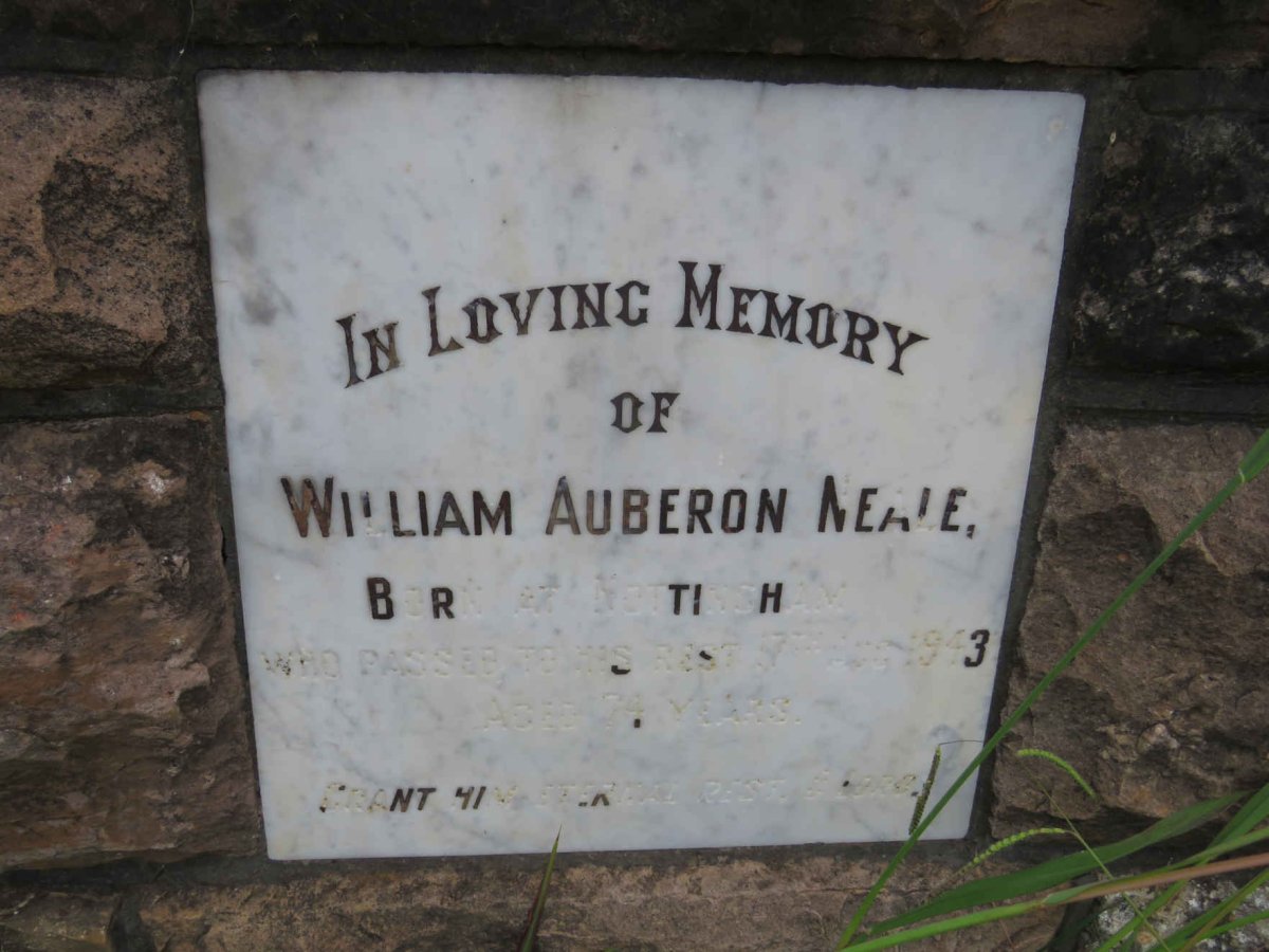 NEALE William Auberon -1943