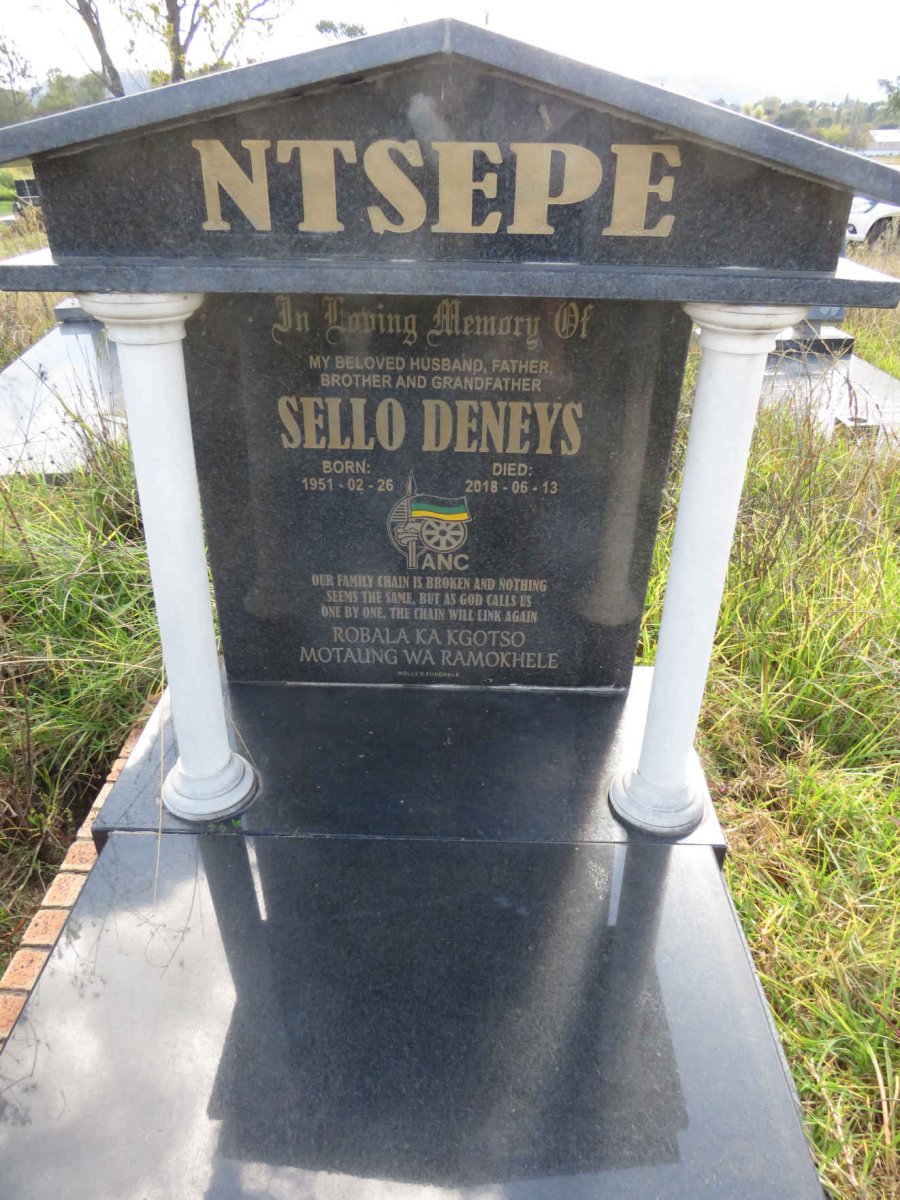 NTSEPE Sello Deneys 1951-2018