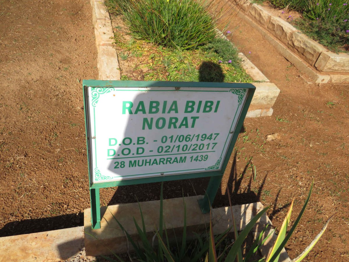 NORAT Rabia Bibi 1947-2017