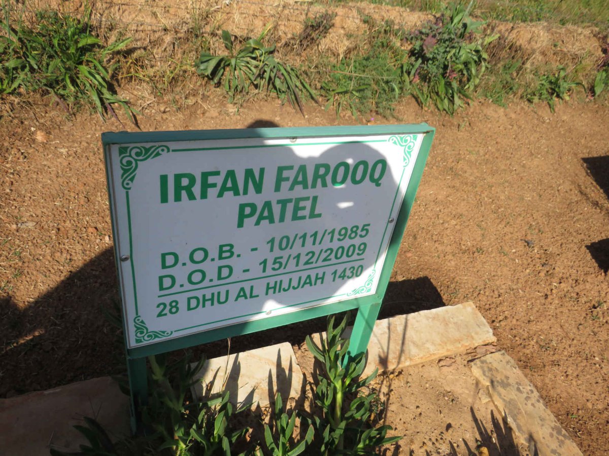 PATEL Irfan Farooq 1985-2009