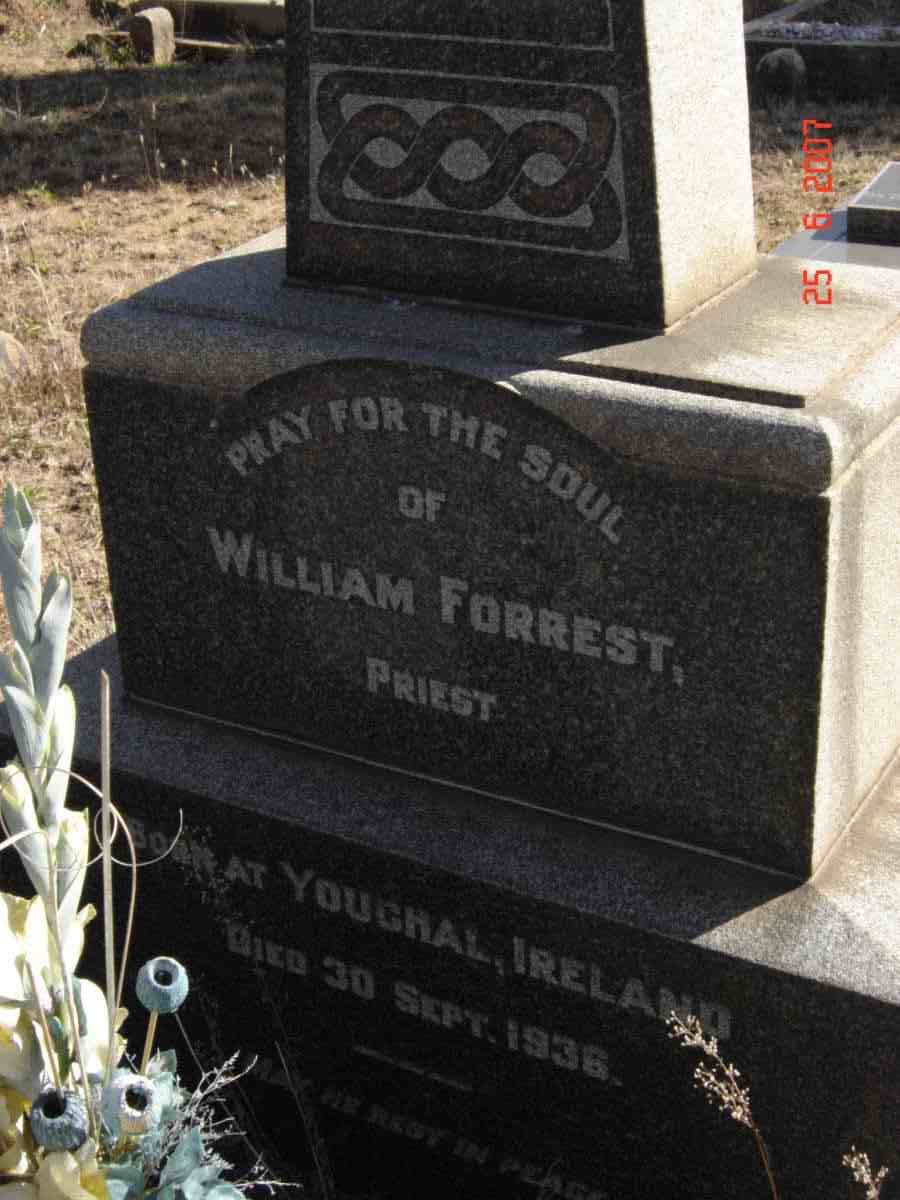 PRIEST William Forrest -1936
