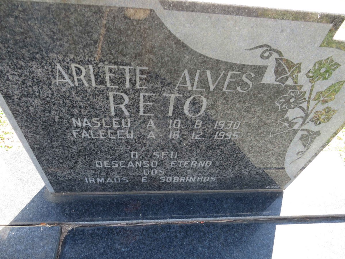 RETO Maria Augusta 1898-1991 :: RETO Arlete Alves 1930-1995 _3