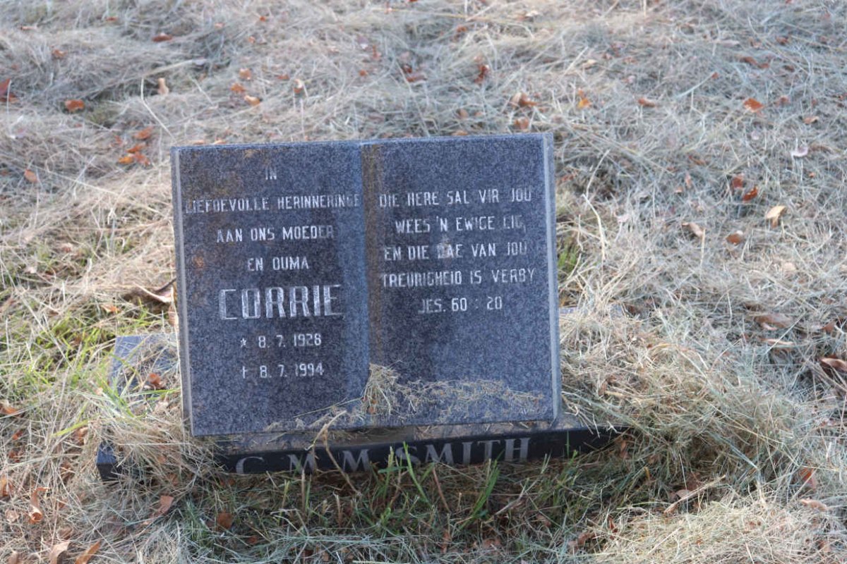 SMITH C.M.M. 1928-1994