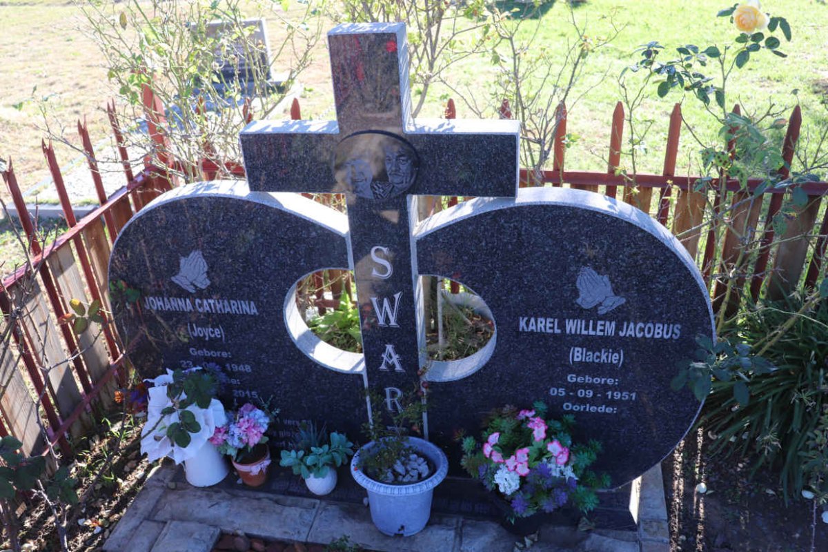 SWART Karel Willem Jacobus 1951- & Johanna Catharina 1948-2015