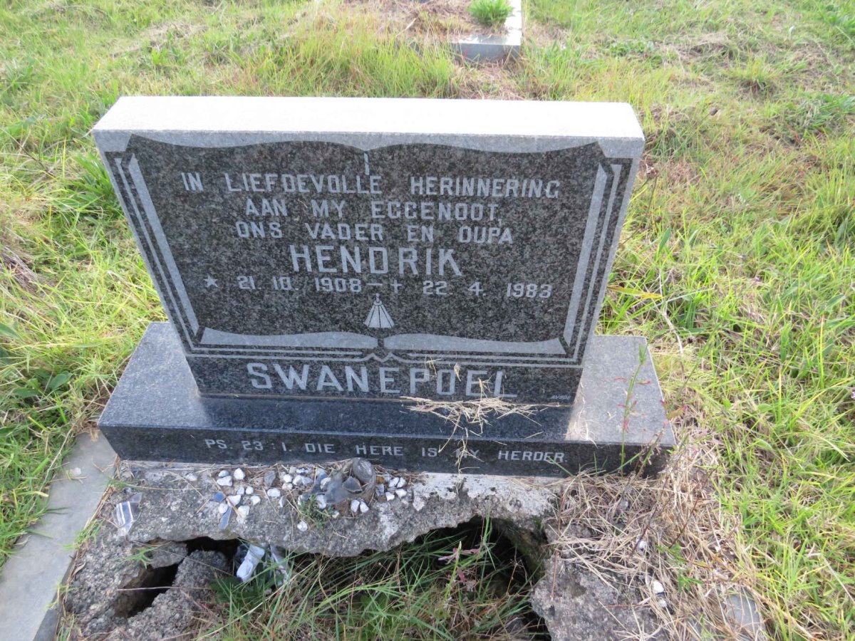 SWANEPOEL Hendrik 1908-1983