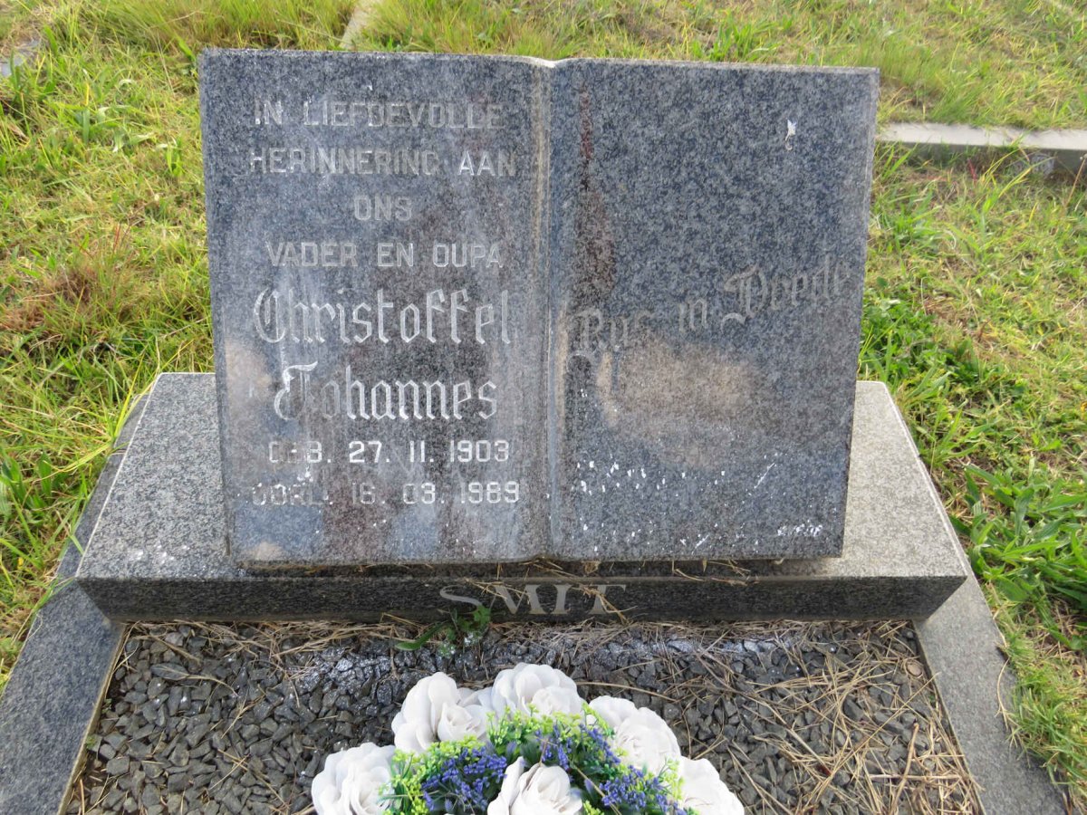 SMIT Christoffel Johannes 1903-1989