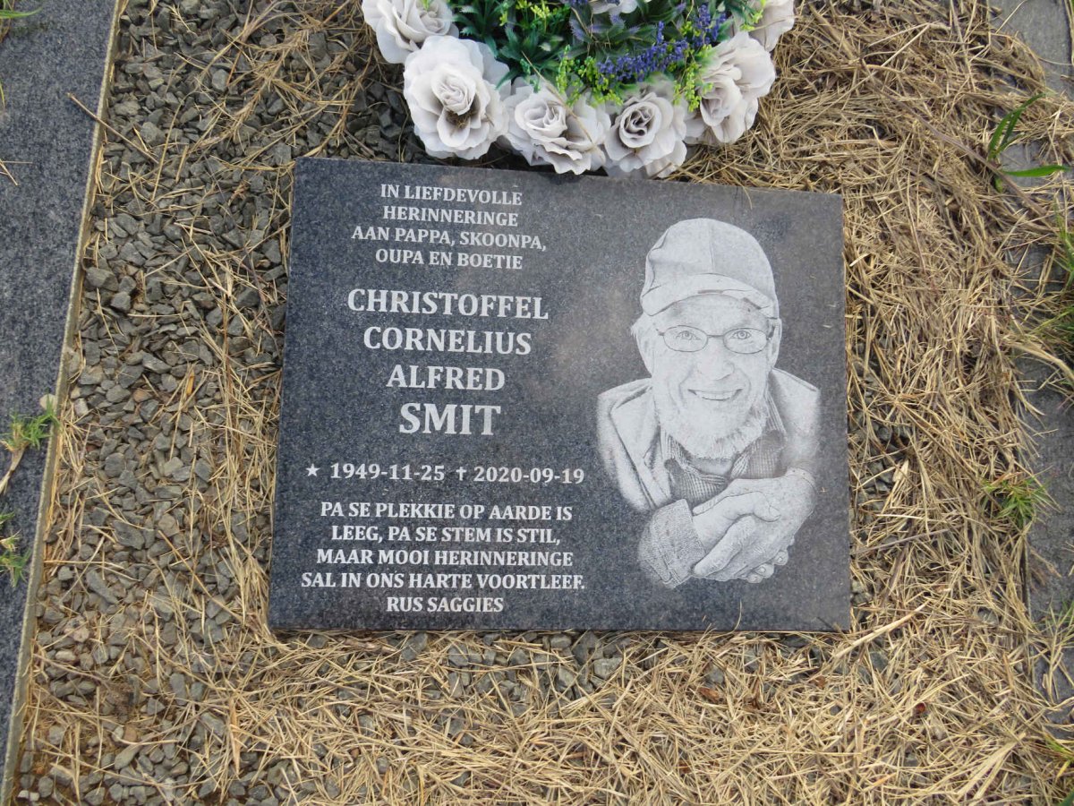 SMIT Christoffel Cornelius Alfred 1949-2020