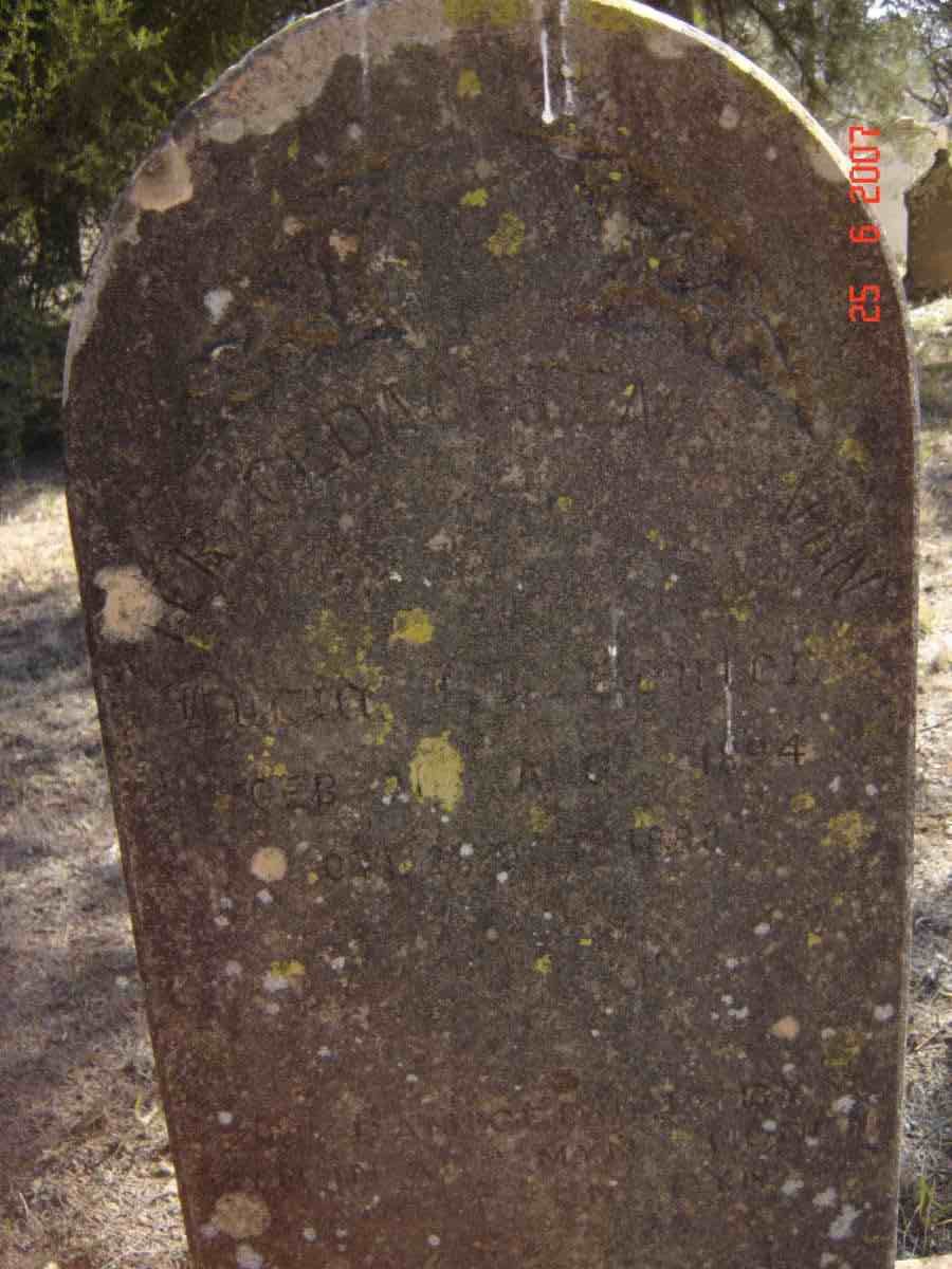 TONDER Maria, van 1894-1898