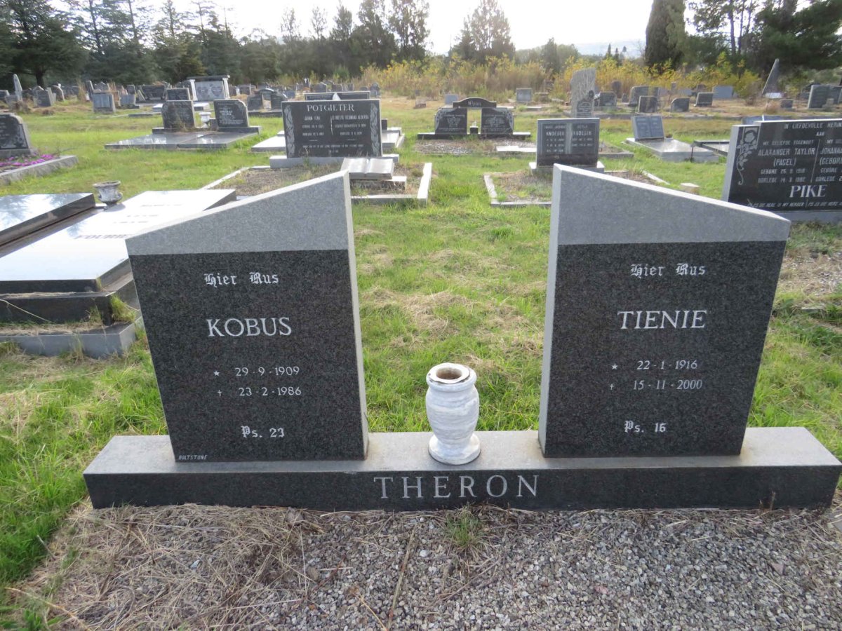 THERON Kobus 1909-1986 & Tienie 1916-2000