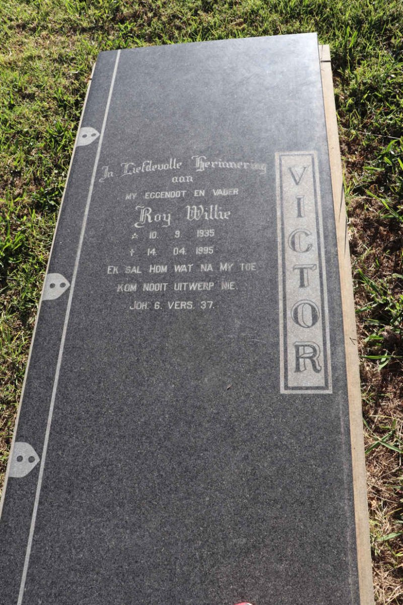 VICTOR Roy Willie 1935-1995