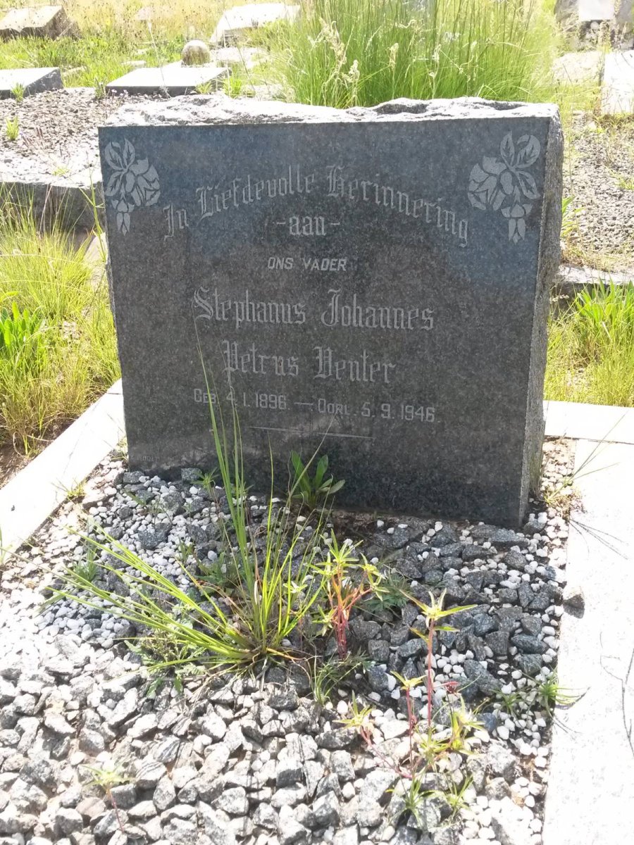 VENTER Stephanus Johannes Petrus 1896-1946