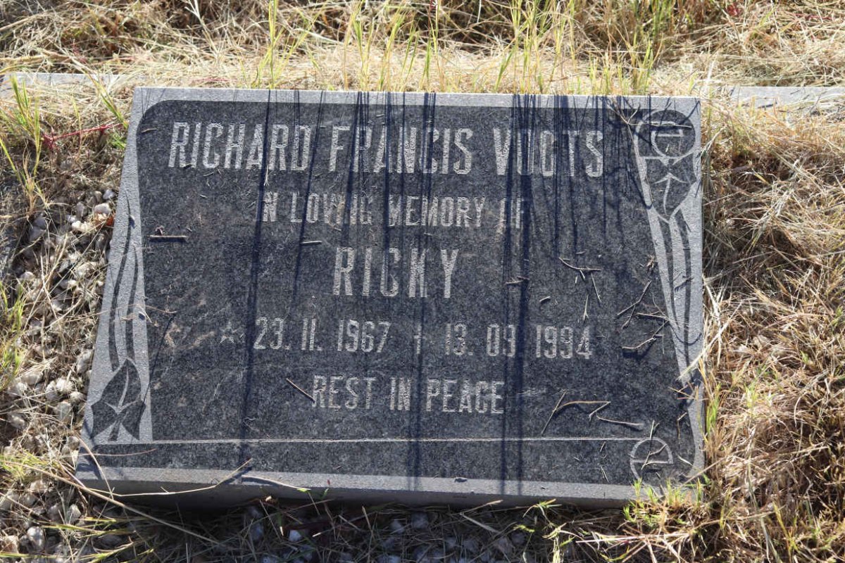 VOGTS Richard Francis 1967-1994