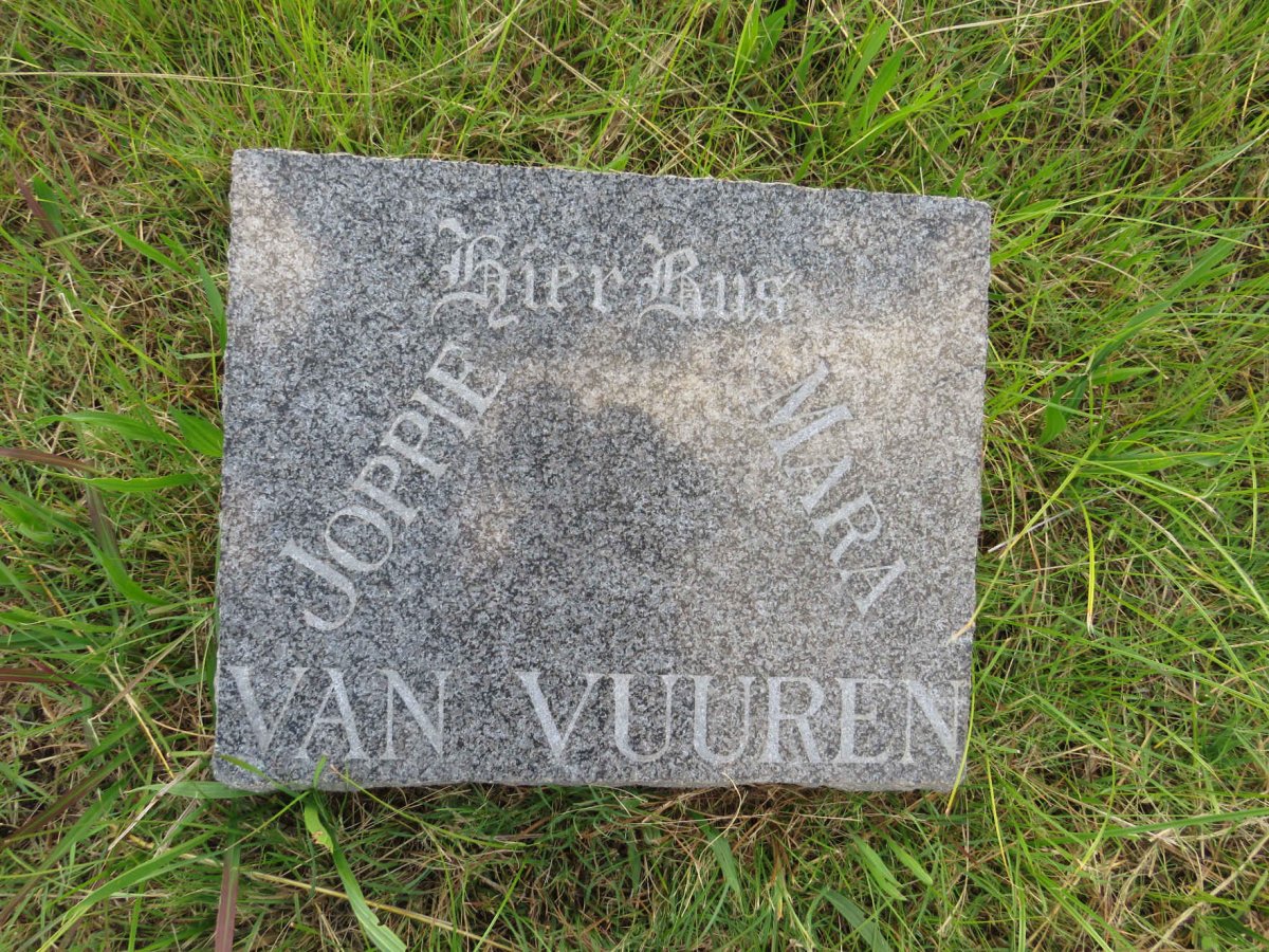 VUUREN Joppie Mara, van