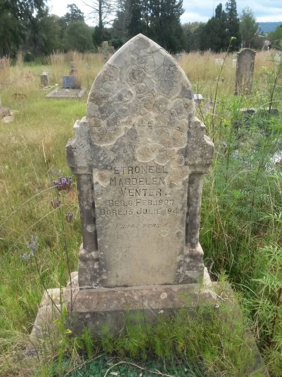VENTER Petronell? Magdelen? 1903-1941