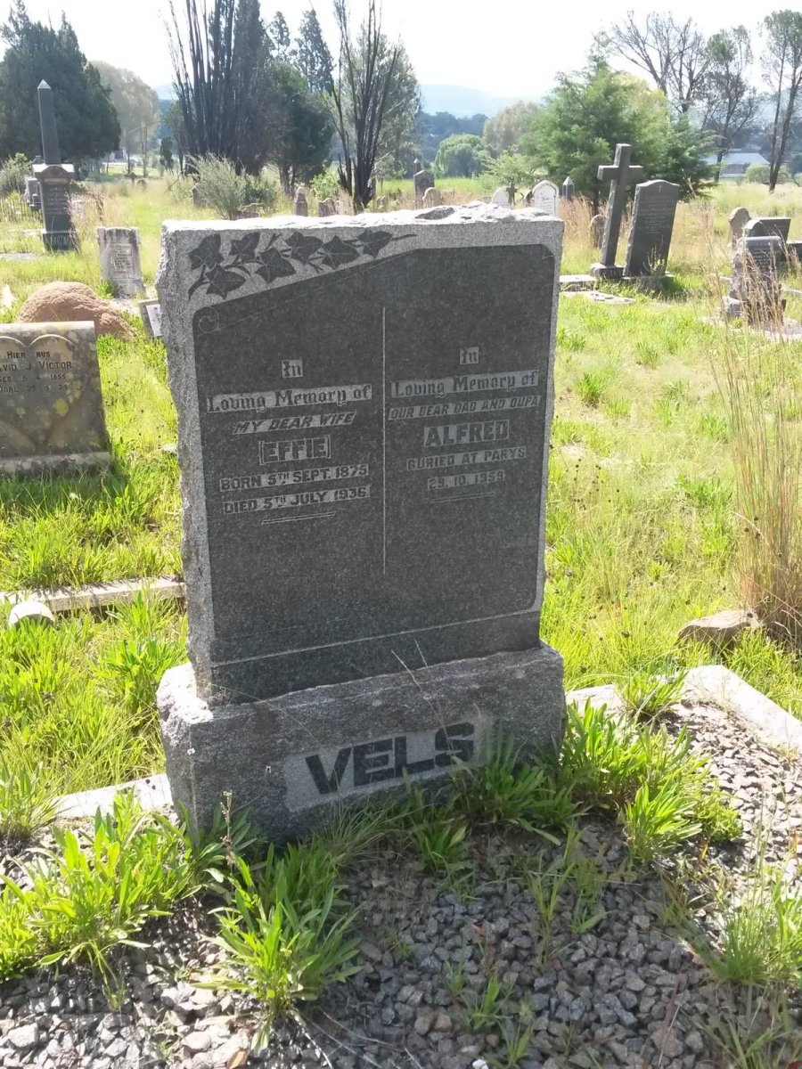 VELS Alfred &amp; Elfie 1875-1936