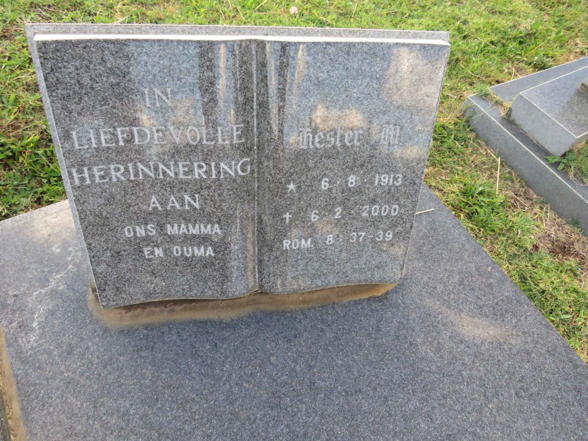 VENTER L.J. 1910-1978 & Hester M. 1913-2000 _3