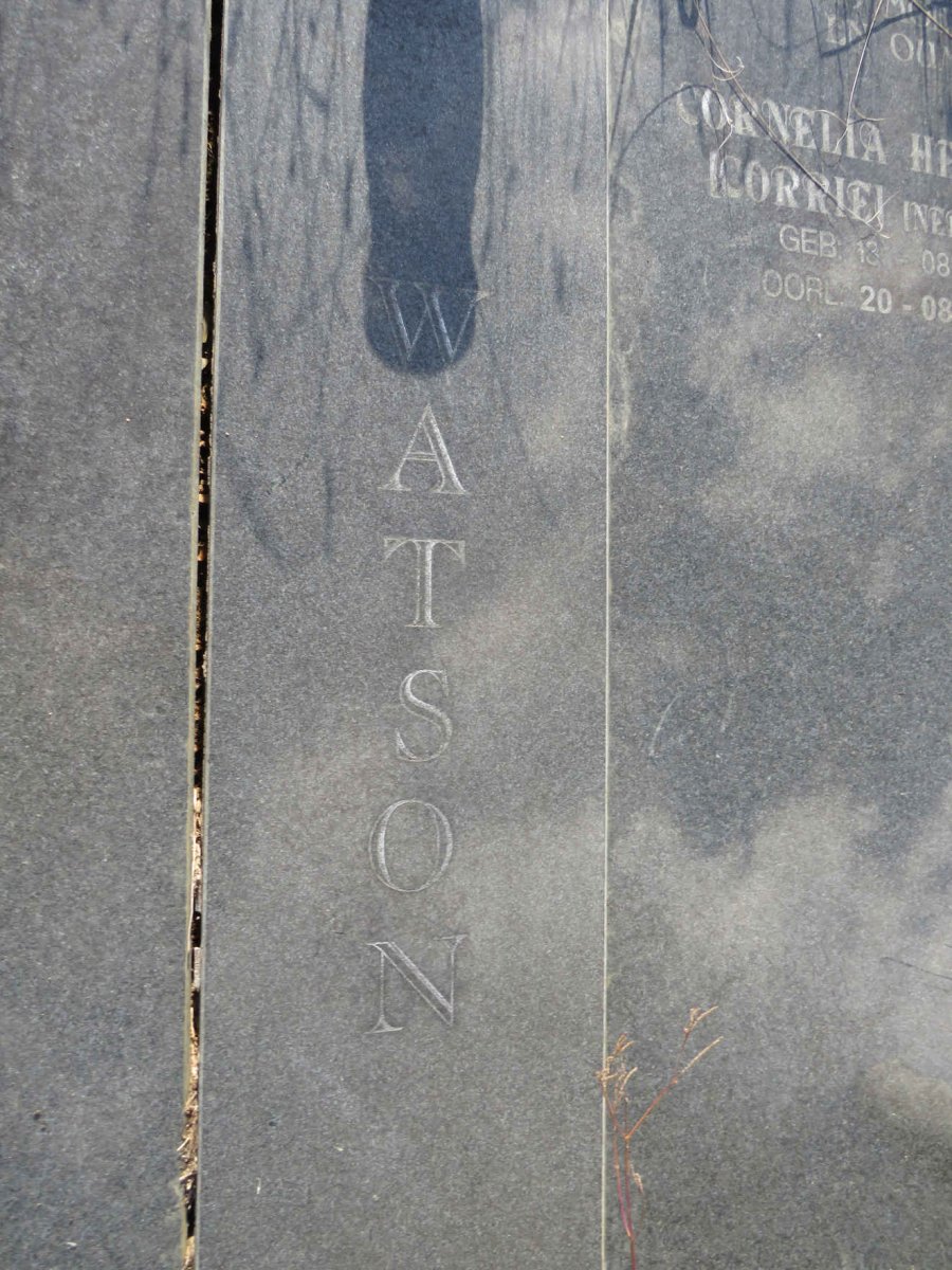 WATSON Johannes Petrus 1924-1997 & Cornelia Hester LUYT 1927-2006 _1