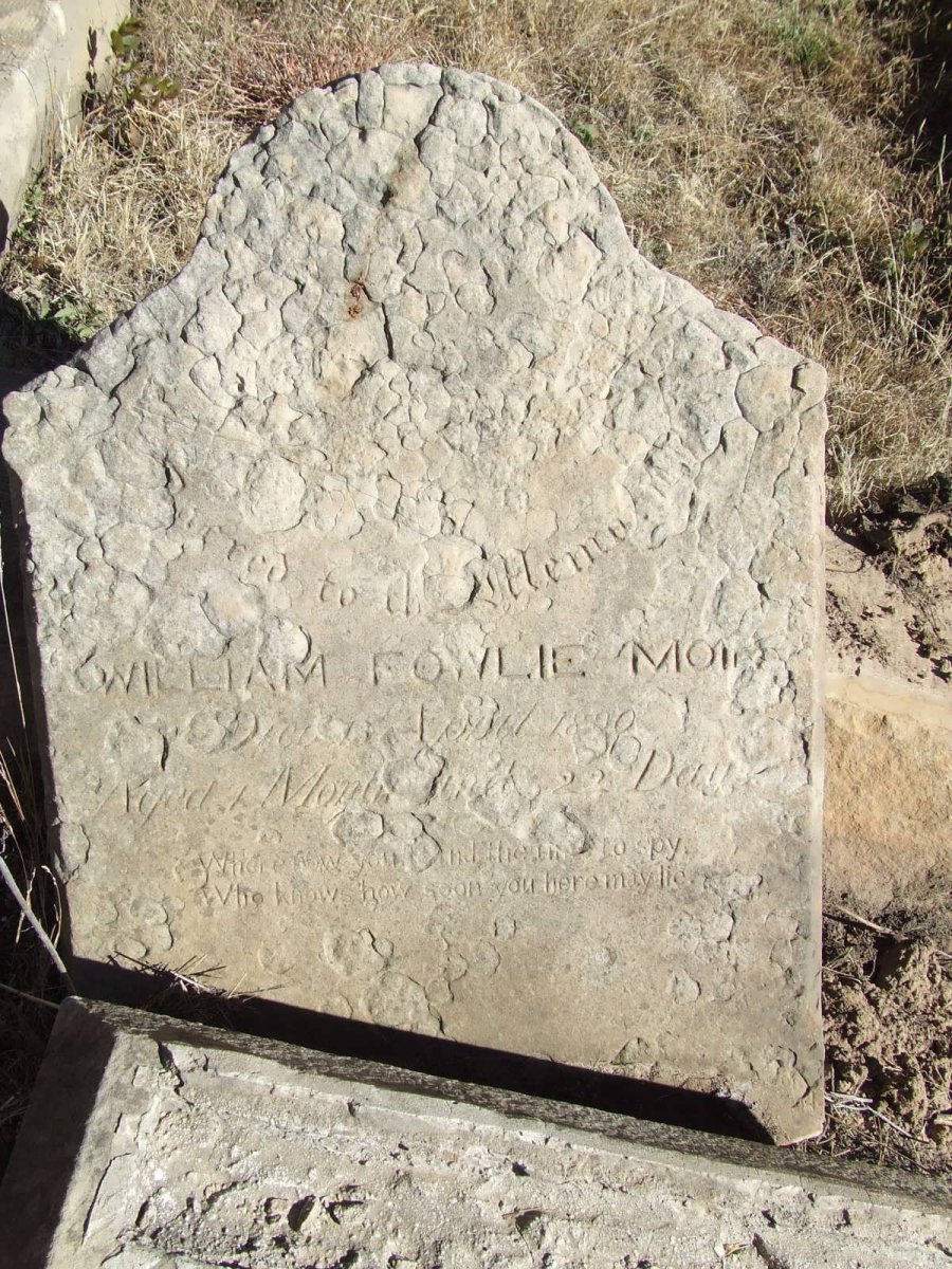 MOIR William Fowlie -1890