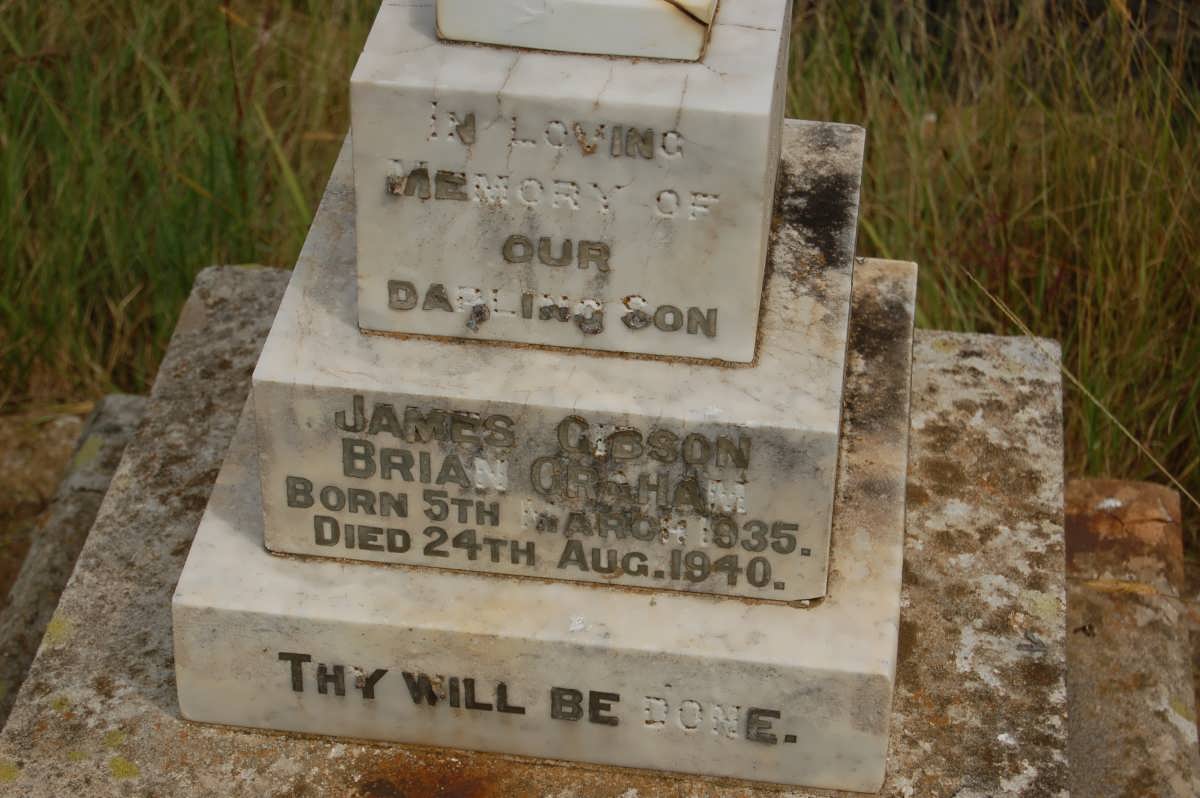 GRAHAM James Gibson Brian 1935-1940