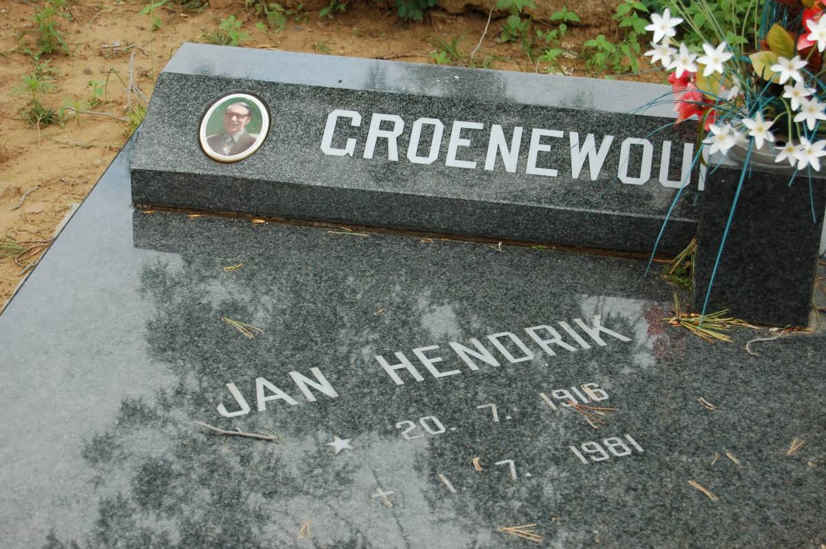 GROENEWOUD Jan Hendrik 1916-1981