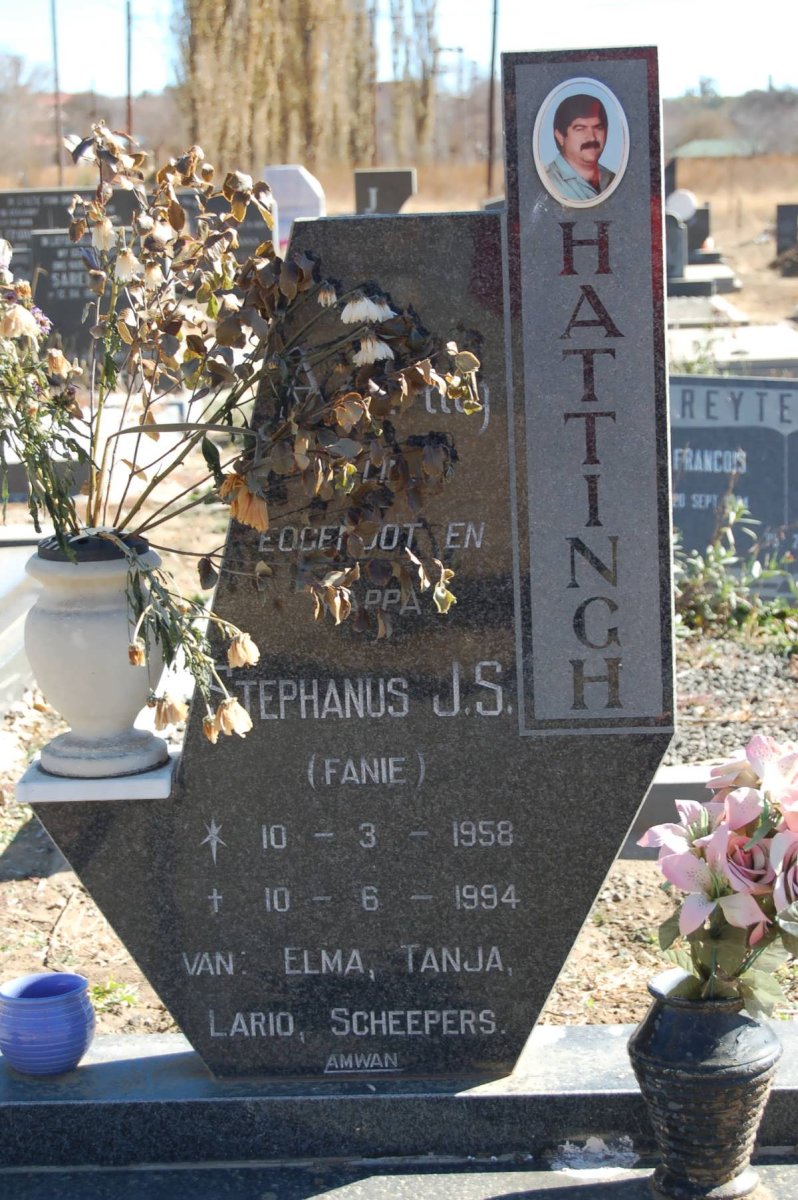 HATTINGH Stephanus J.S. 1958-1994