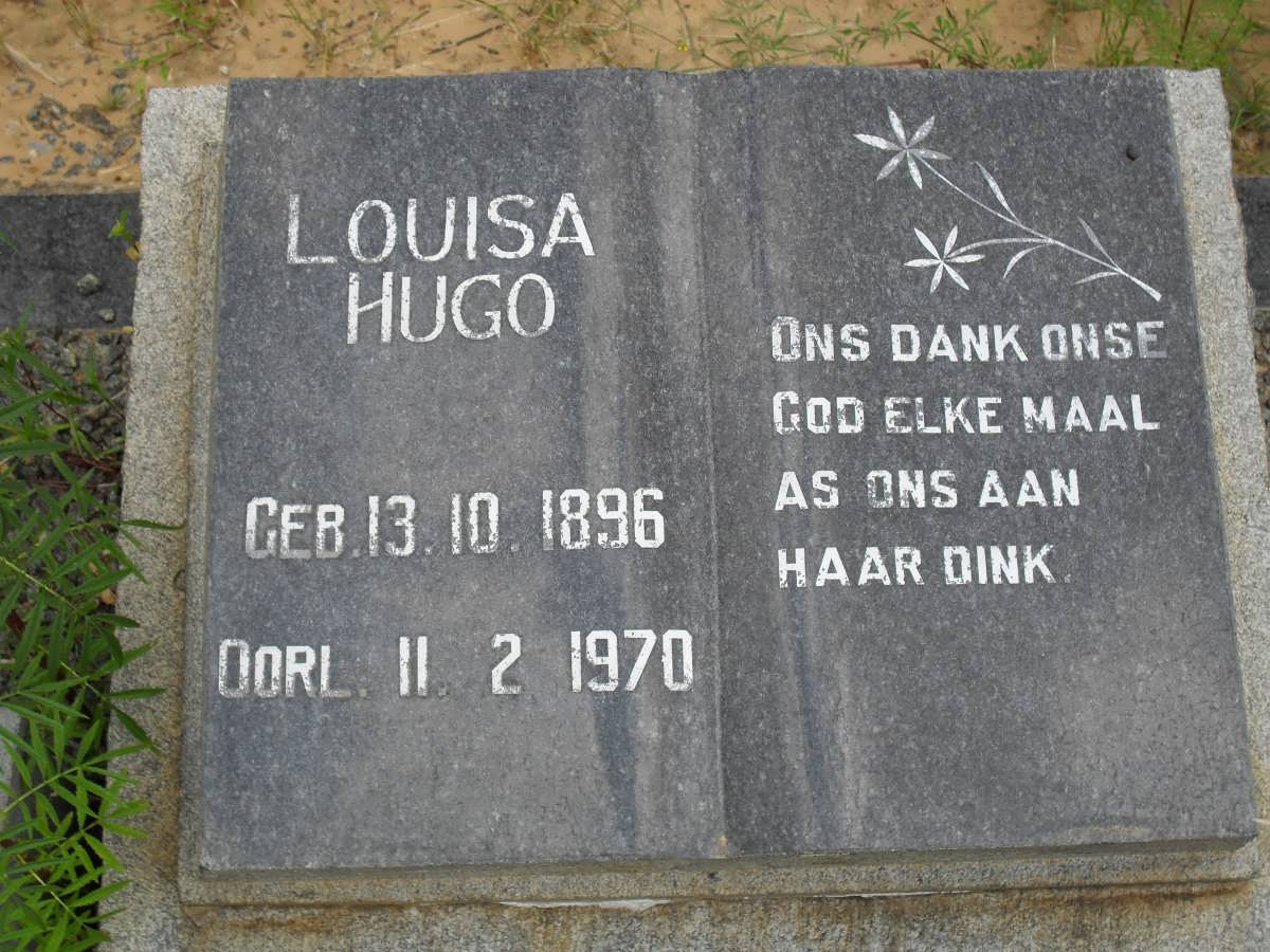 HUGO Louisa 1896-1970