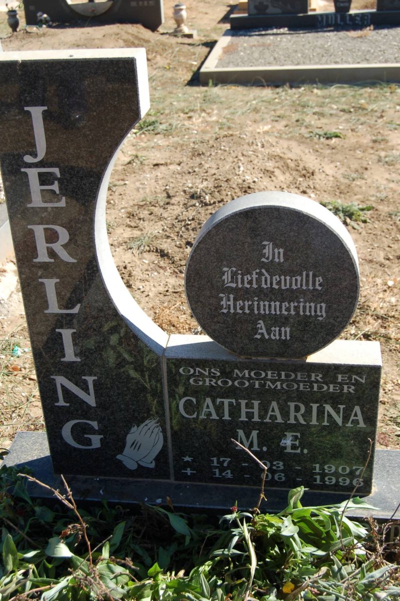 JERLING Caharina M.E. 1907-1996