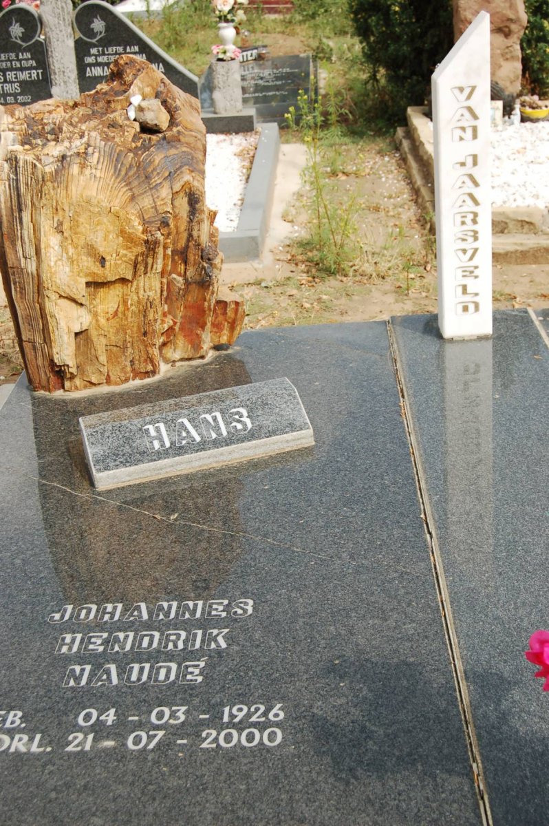 JAARSVELD Johannes Hendrik Naudé, van 1926-2000 &amp; Mirriam Elizabeth VAN DER WALT 1931-