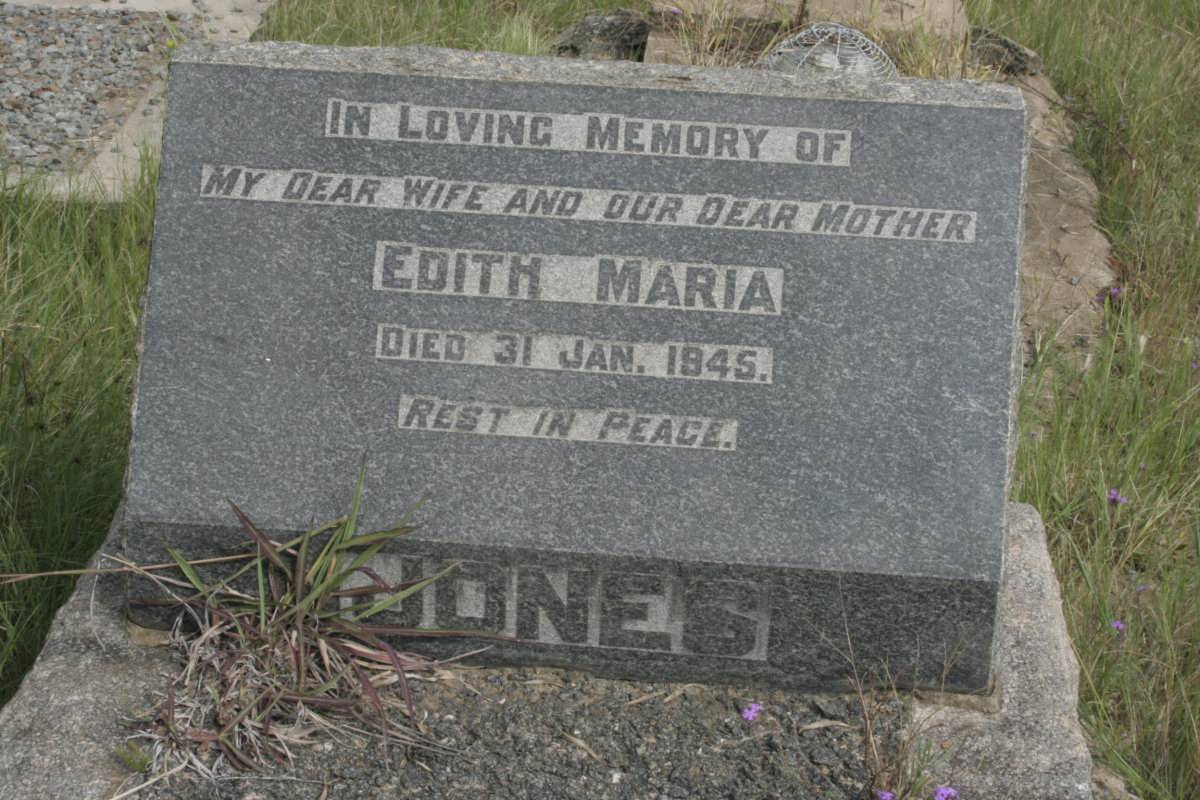 JONES Edith Maria -1945