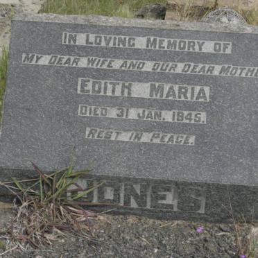 JONES Edith Maria -1945