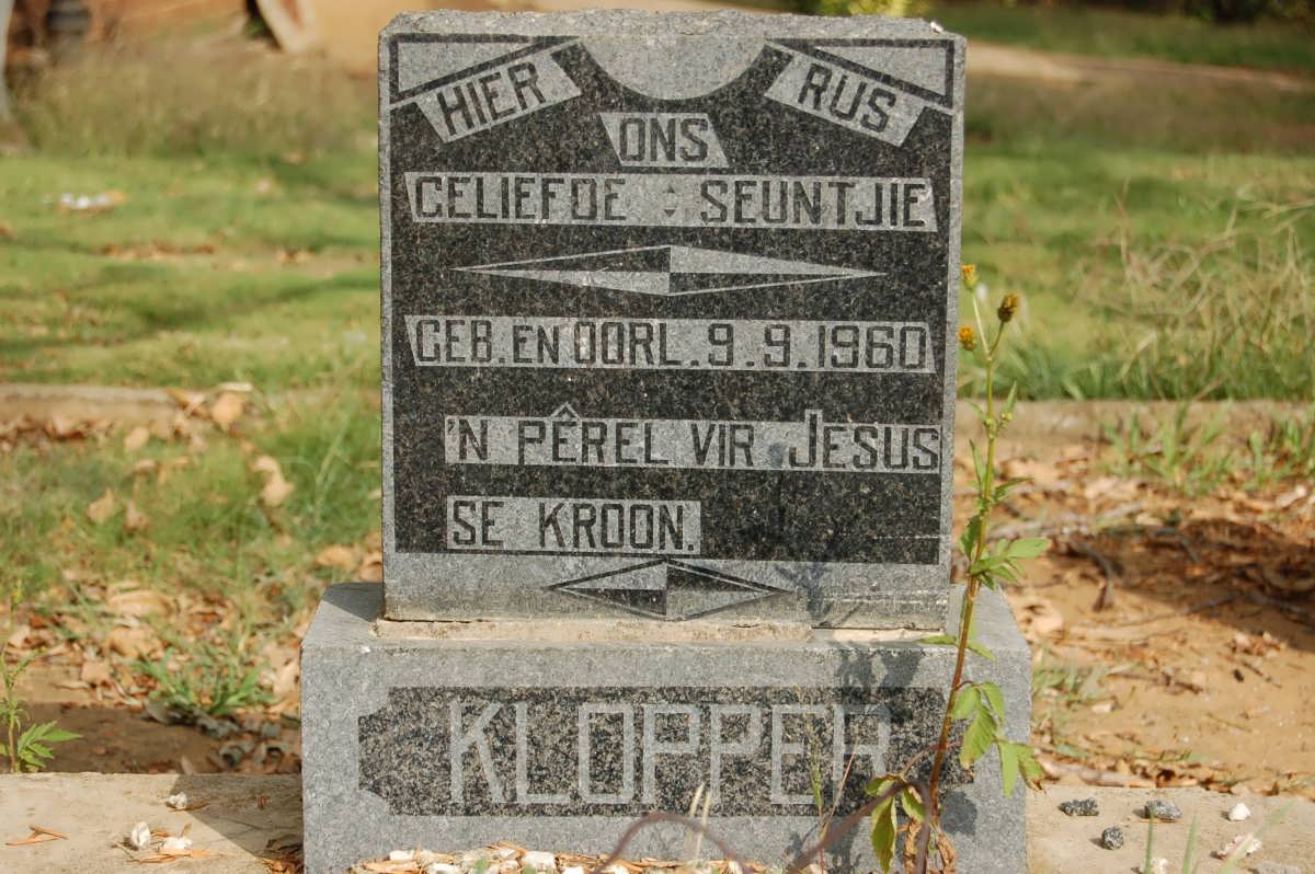 KLOPPER 1960-1960