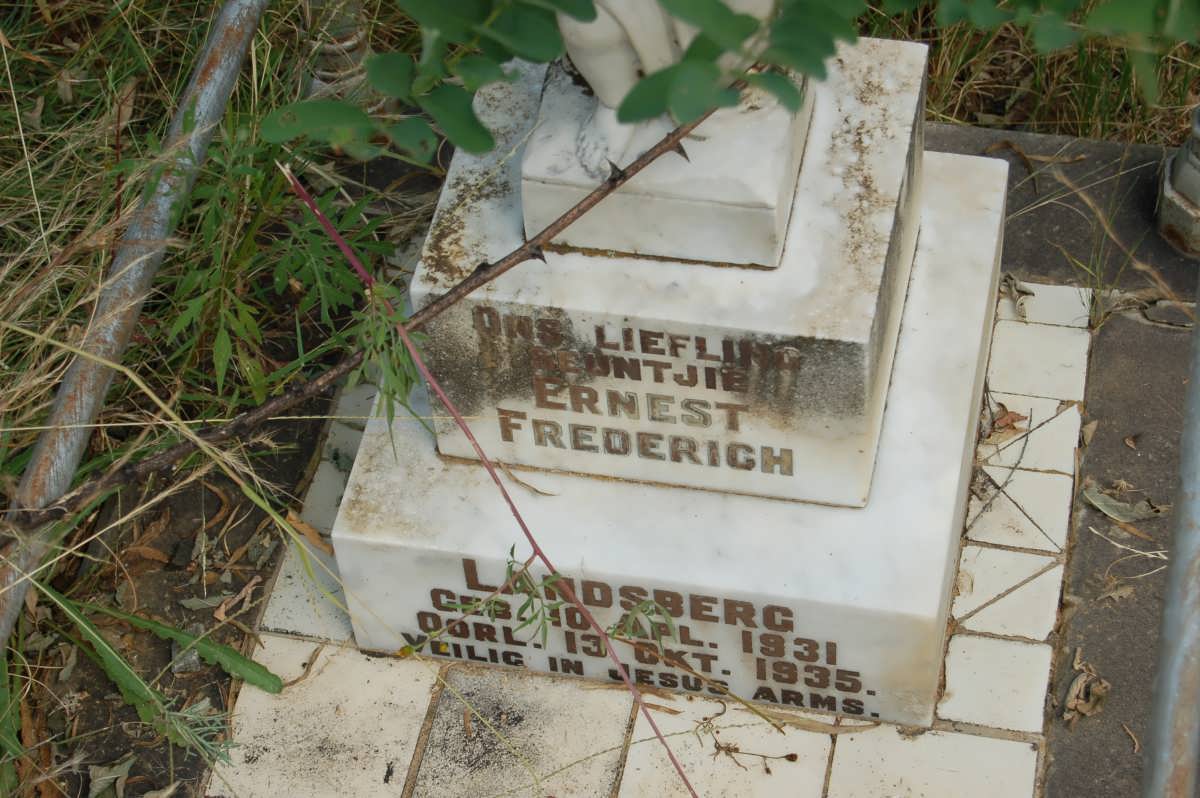 LANDSBERG Ernest Frederich 1931-1935