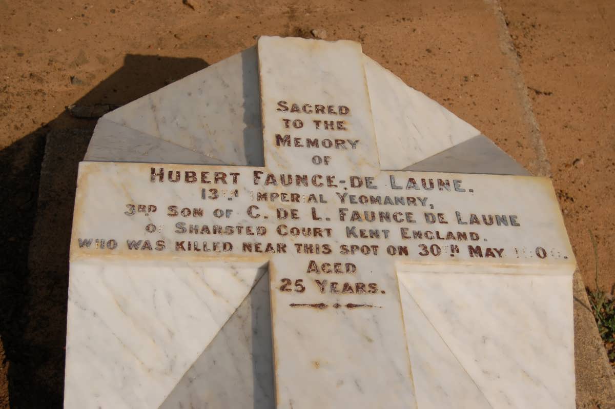 LAUNE Hubert Faunce-, de -1900