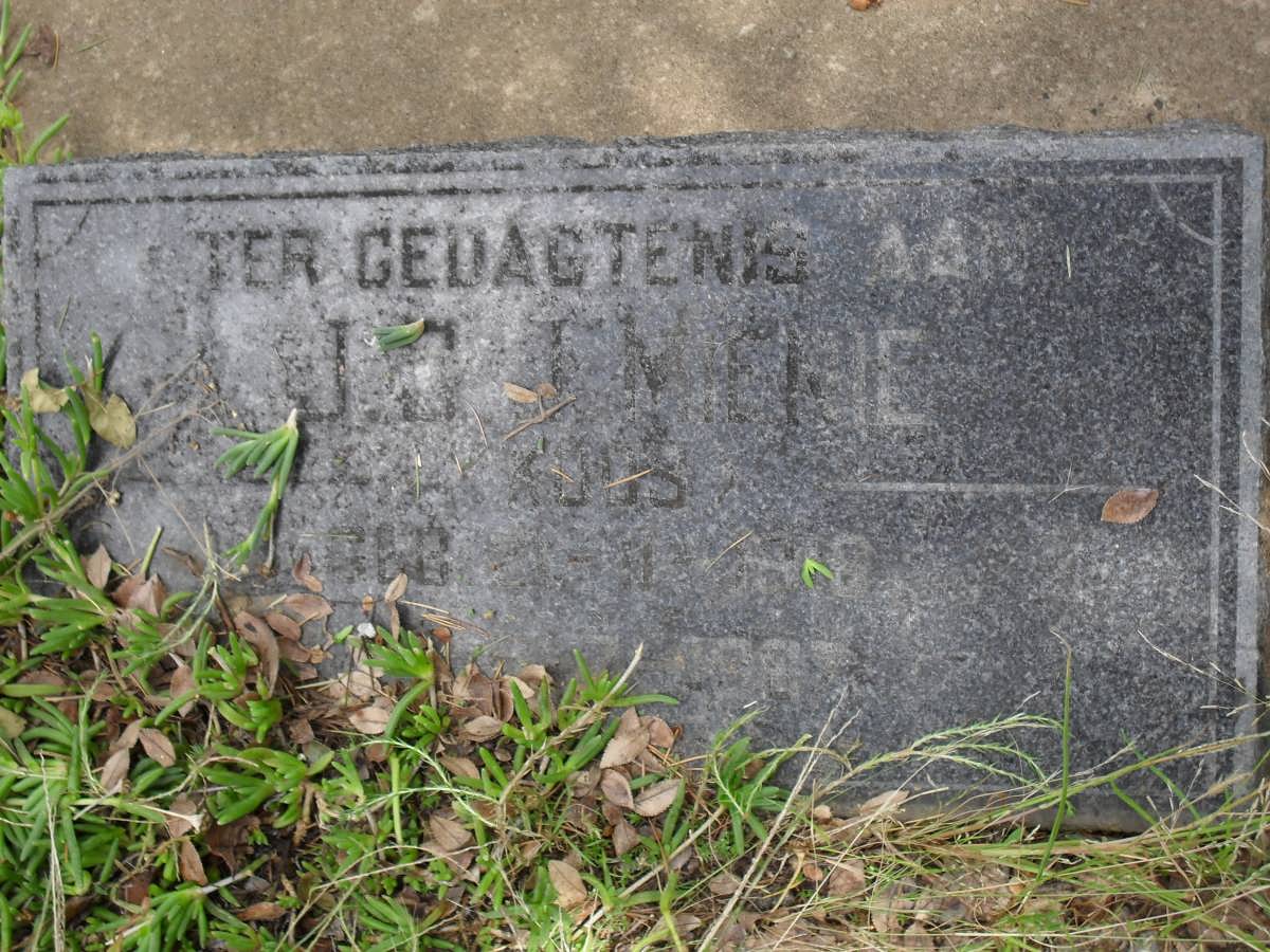 MIENIE J.D.?