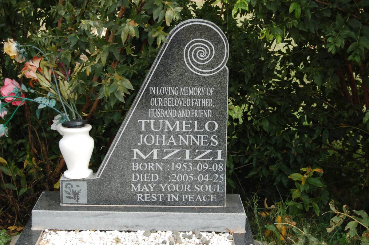 MZIZI Tumelo Johannes 1953-2005