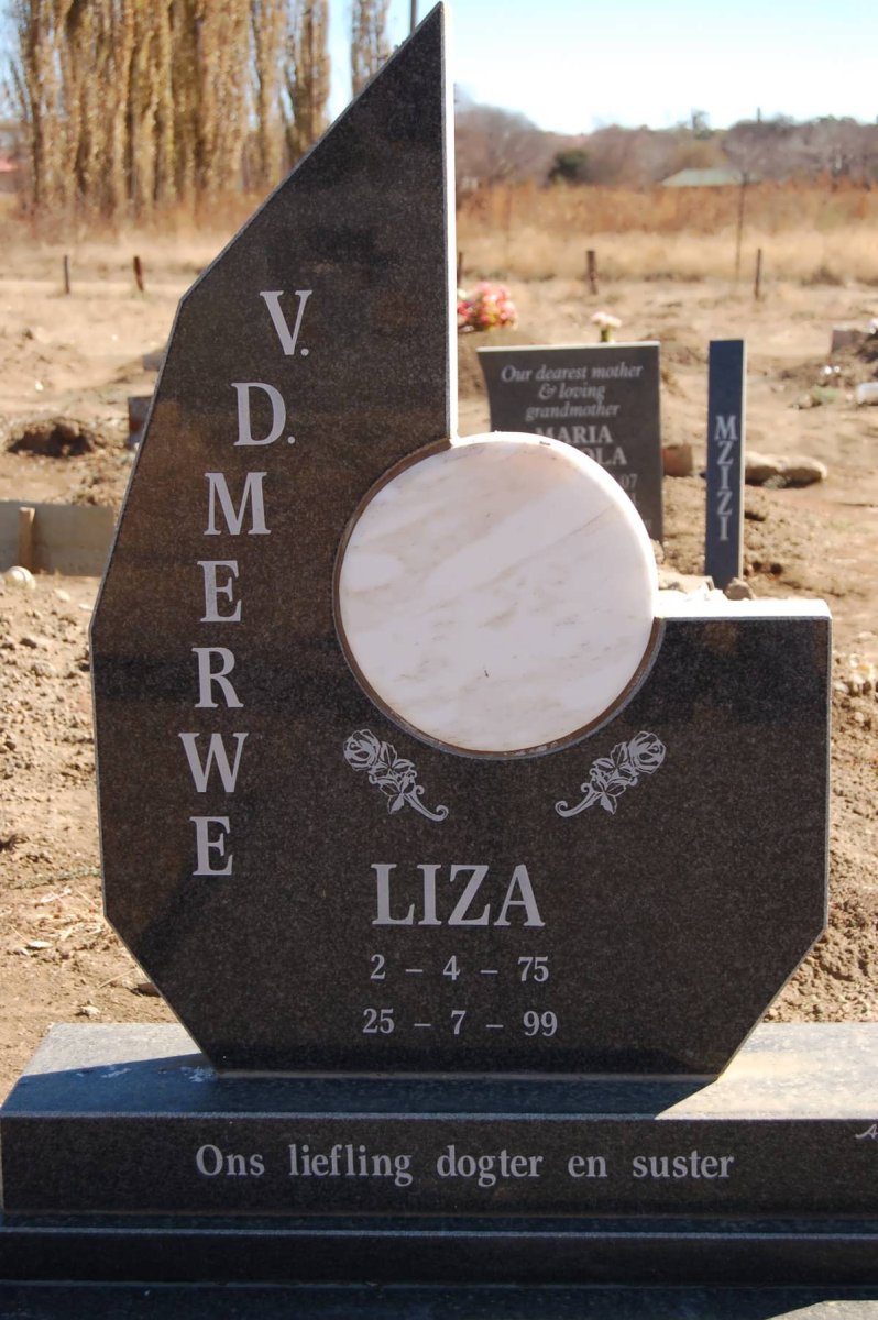 MERWE Liza, v.d. 1975-1999