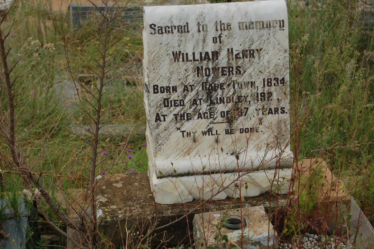 NOWERS William Henry 1834-1921