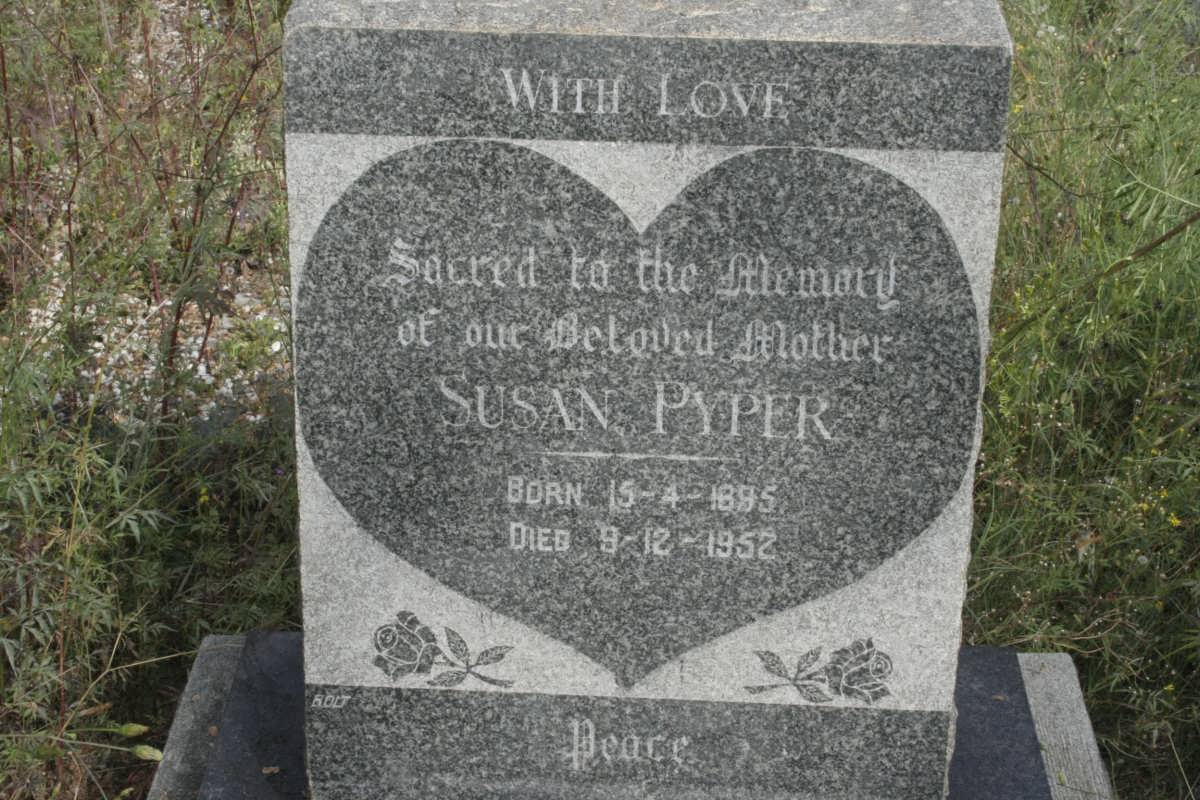PYPER Susan 1895-1952