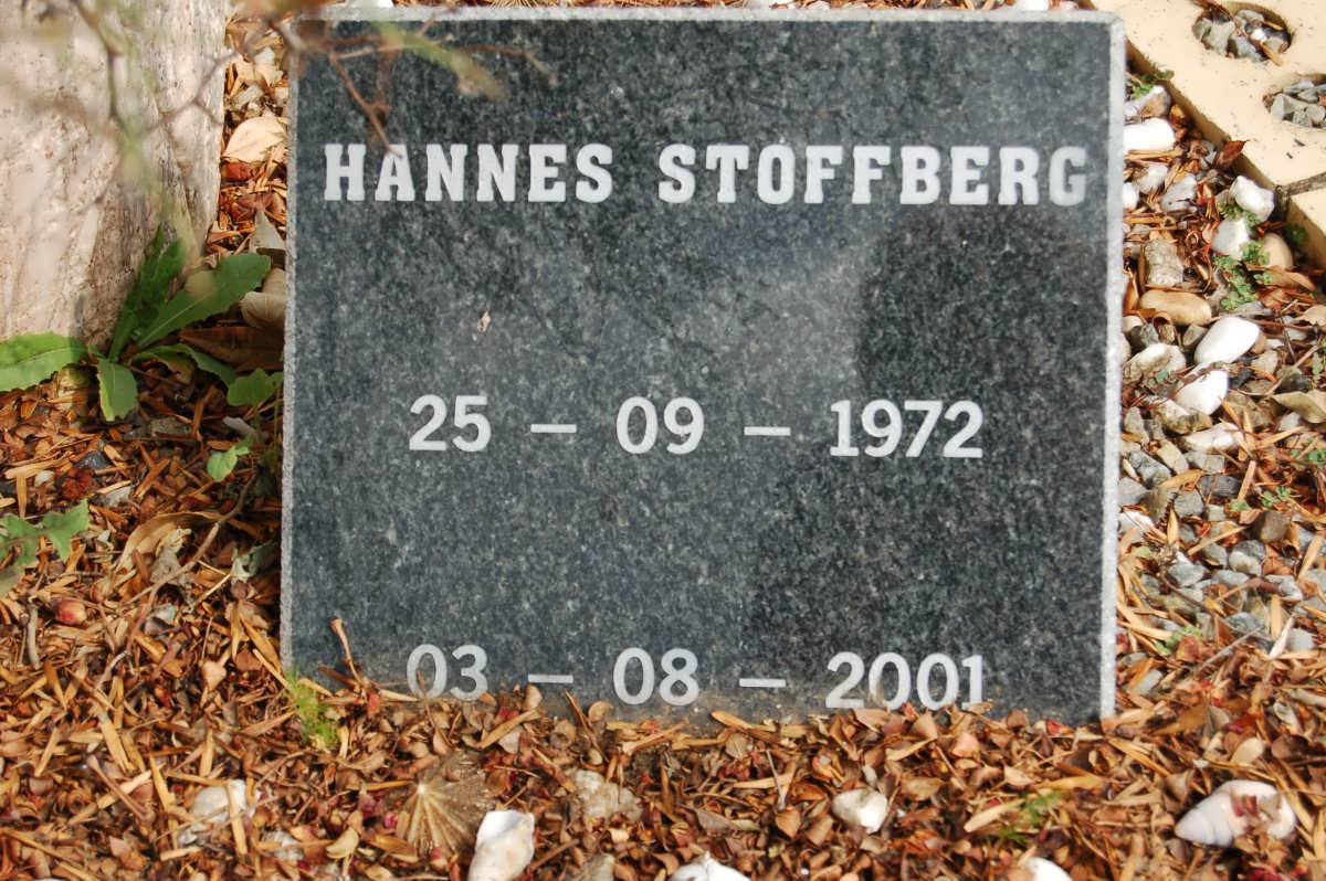 STOFFBERG Hannes 1972-2001