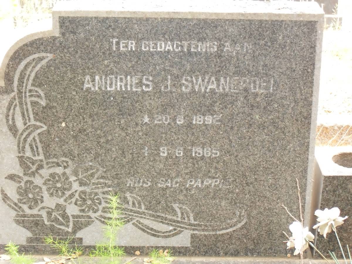 SWANEPOEL Andries J. 1892-1965