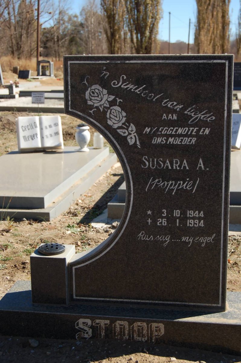 STOOP Susara A. 1944-1994