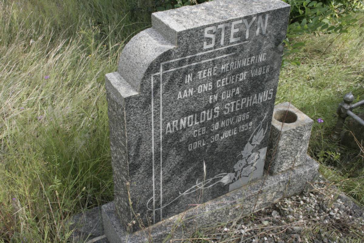 STEYN Arnoldus Stephanus 1886-1959