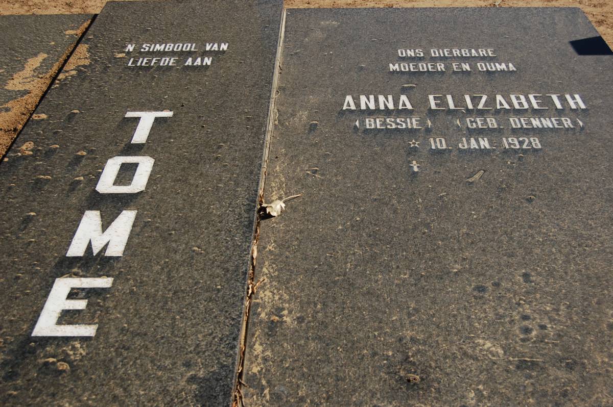 TOME Joseph Elias 1925-1992 &amp; Anna Elizabeth DENNER 1928-