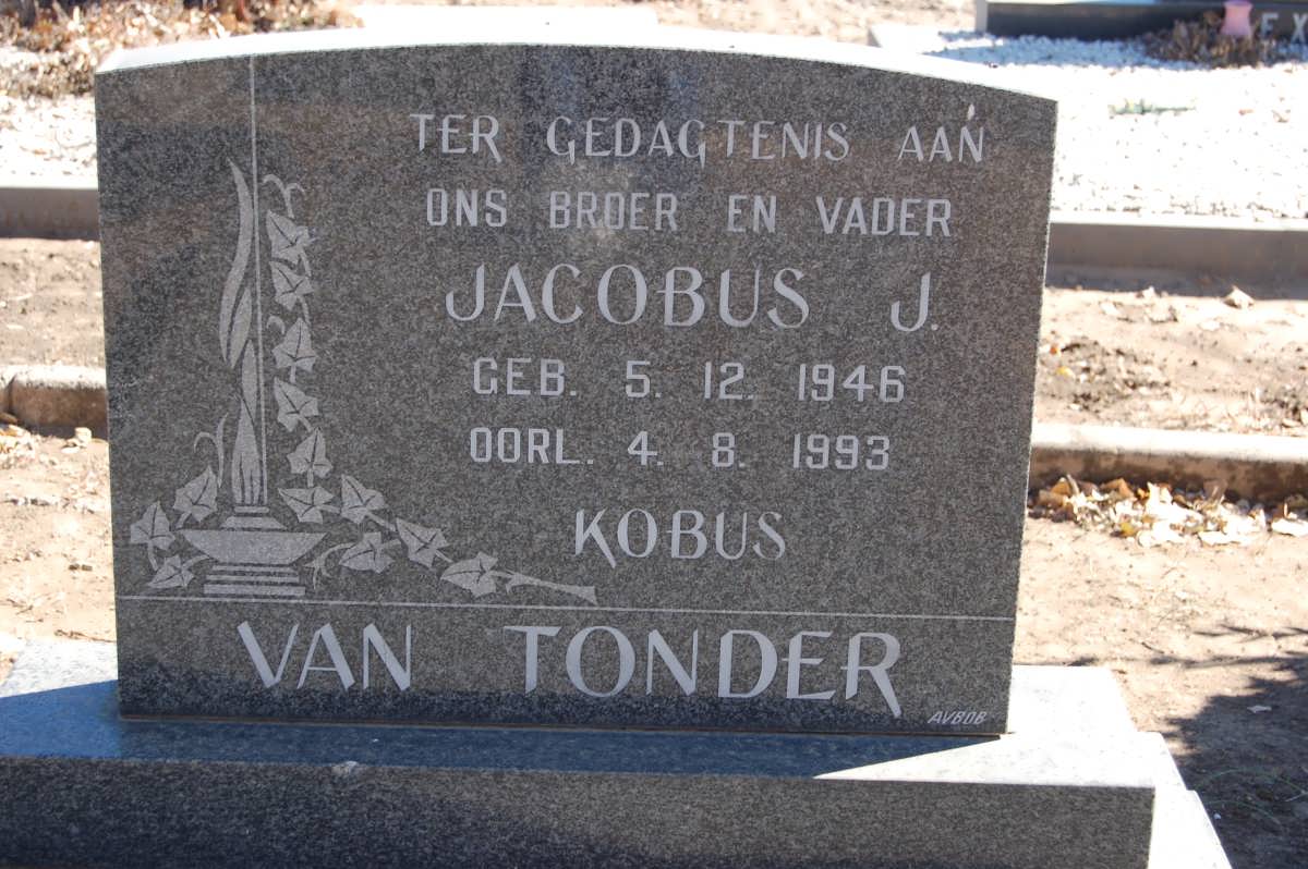 TONDER Jacobus J., van 1946-1993