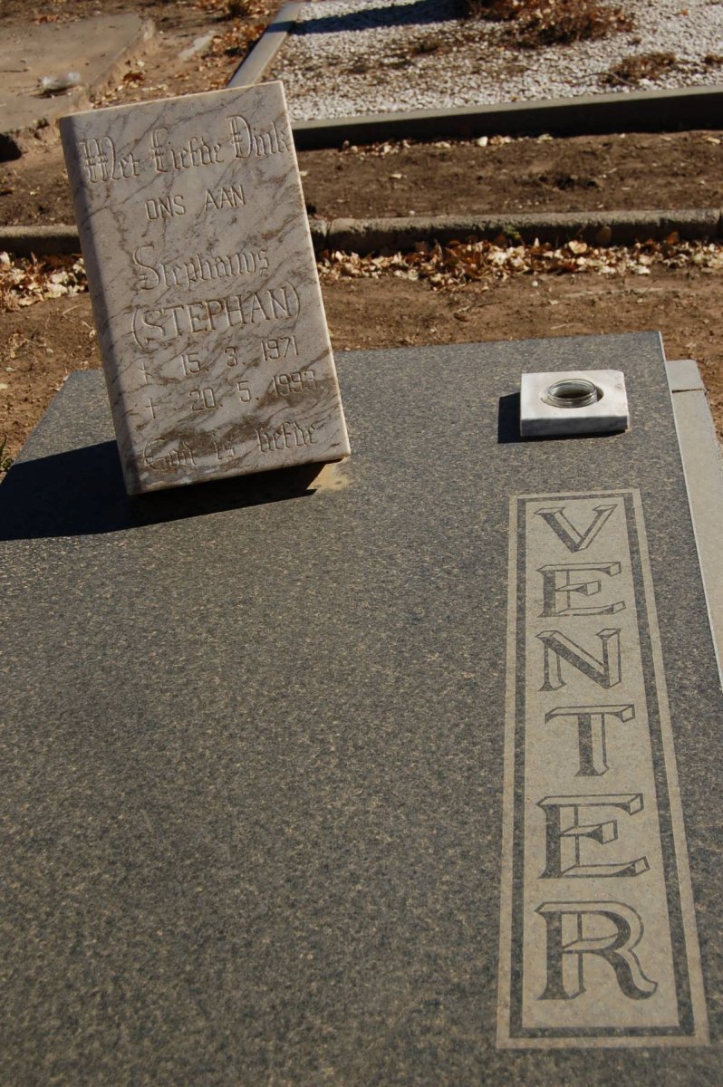 VENTER Stephanus 1971-1998
