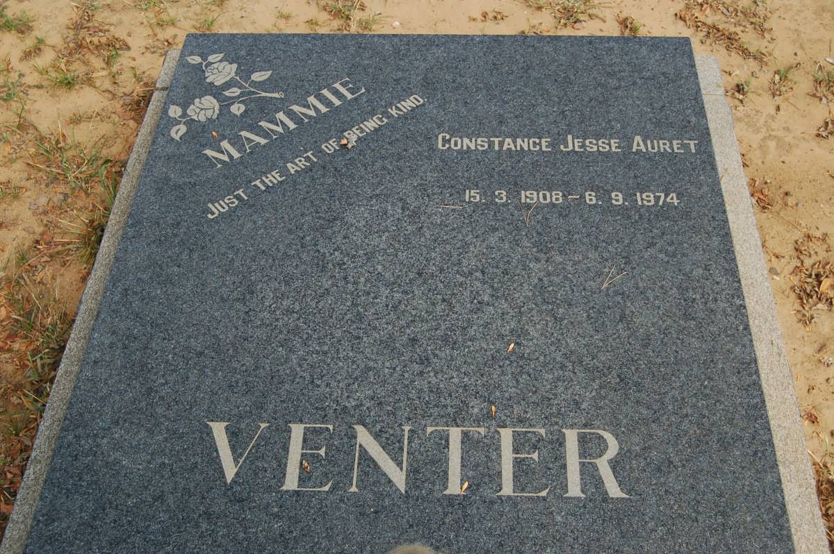 VENTER Constance Jesse nee AURET 1908-1974