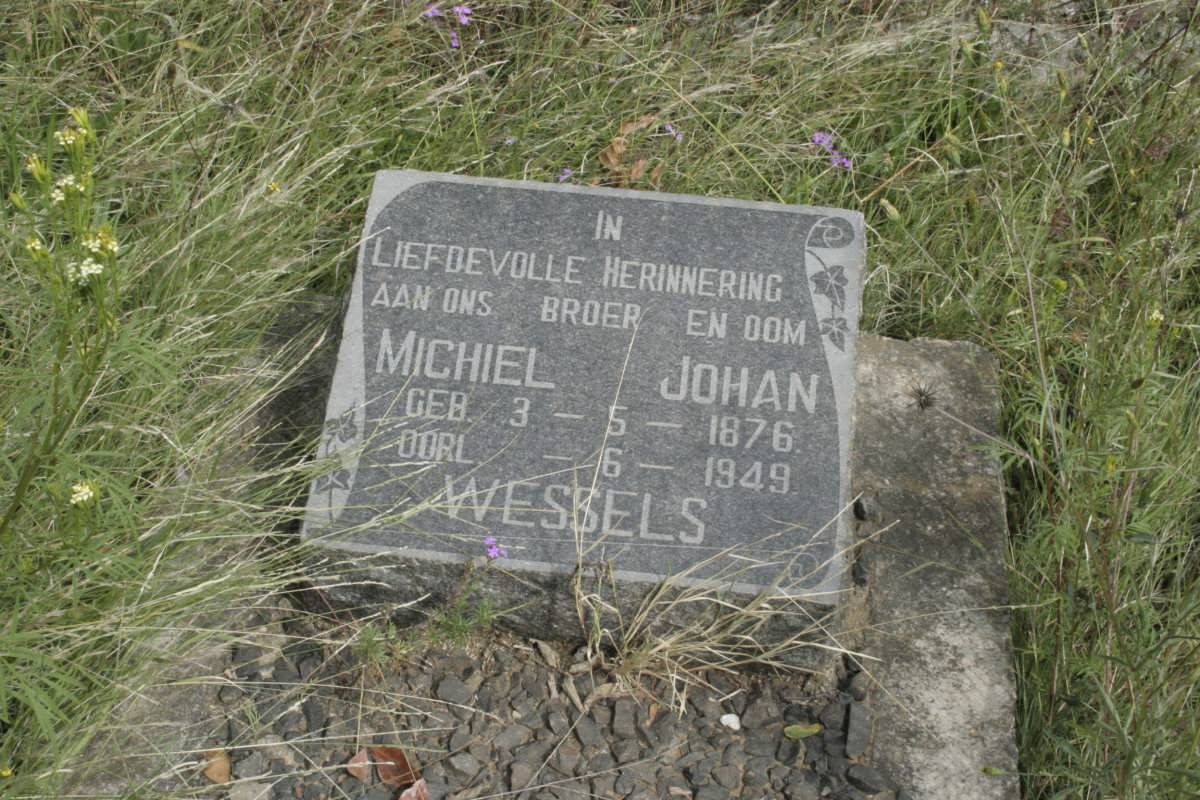 WESSELS Michiel Johan 1876-1949