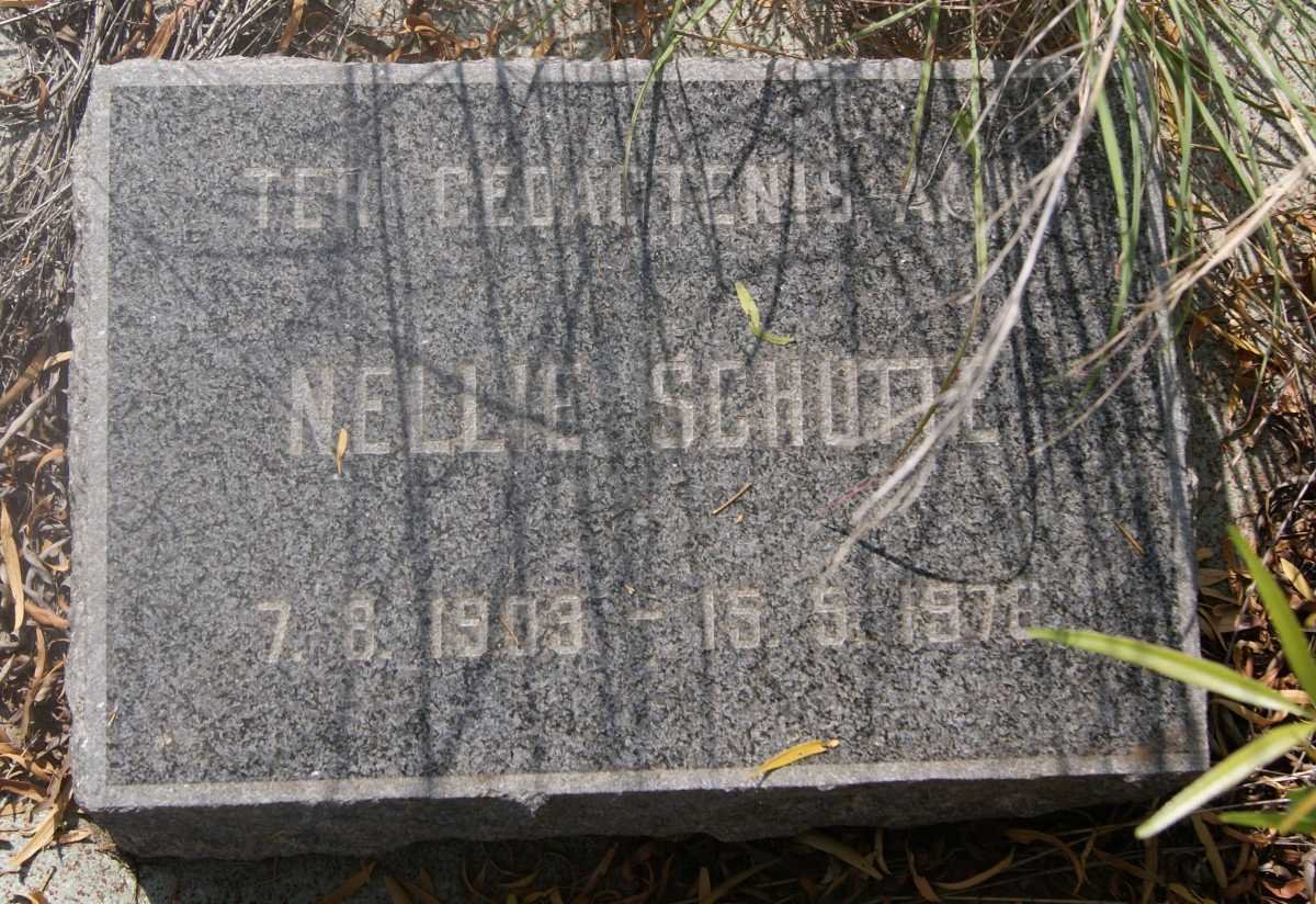 SCHUTTE Nellie 1909-1978