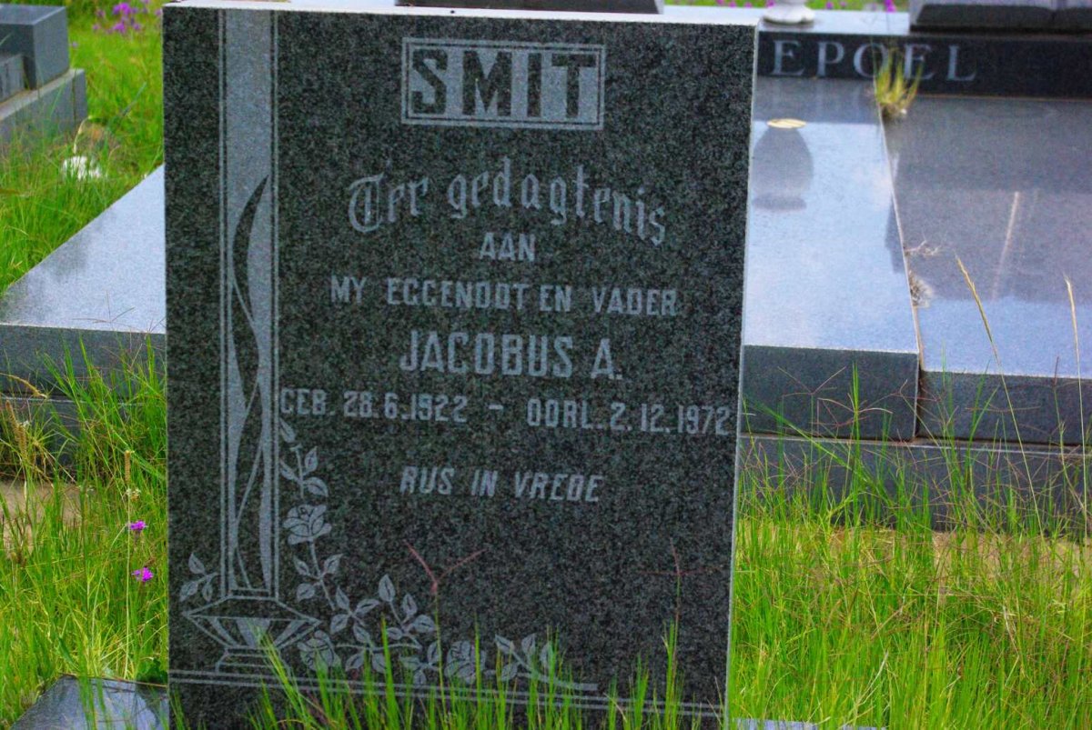 SMIT Jacobus A. 1922-1972