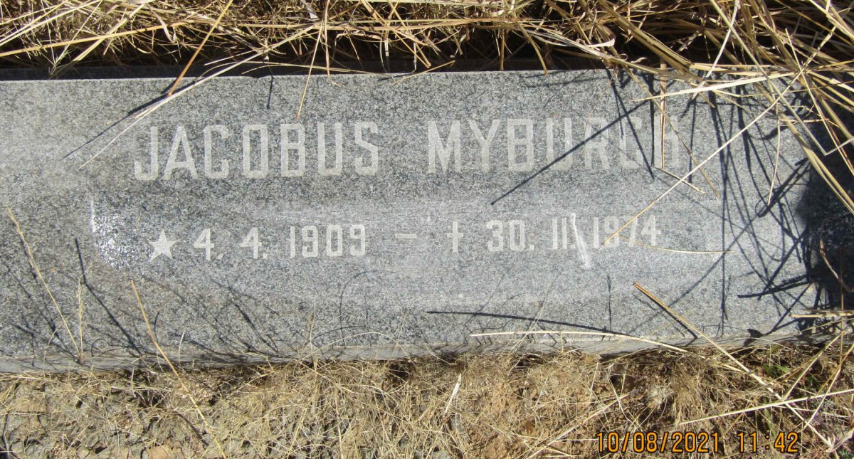 MYBURGH Jacobus 1909-1974